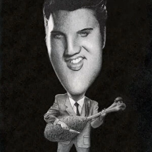 Elvis Presley. Creator: Dan Springer