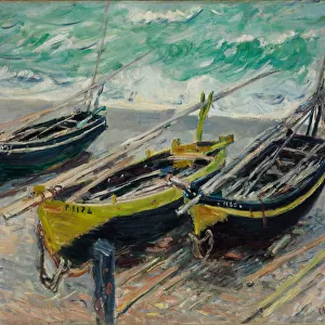Three Fishing Boats, 1886. Artist: Monet, Claude (1840-1926)