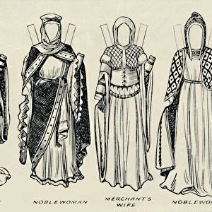The Gallery of Historic Costume: The Dresses Worn in the Days of Richard I, c1934