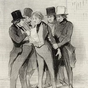 Gibier qui peut être chassé en toutes les saisons, 1845. Creator: Honore Daumier