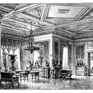 The Green Drawing Room, Windsor Castle, c1888