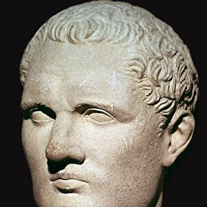 Head of the Roman emperor Caligula, 1st century