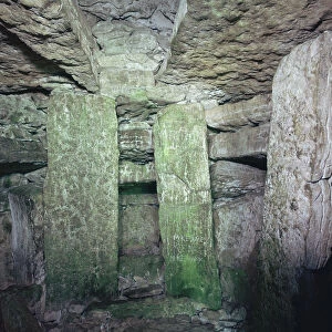 Interior of a Neolithic Passage Grave, 33rd-25th century BC