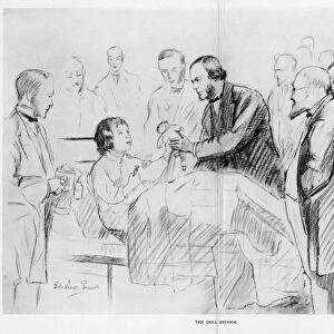 Joseph Lister, English surgeon, on his ward round in Glasgow Royal Infirmary, c1867 (1927)