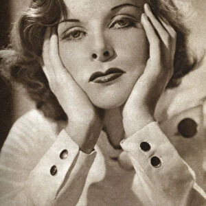 Katharine Hepburn, American actress, 1933