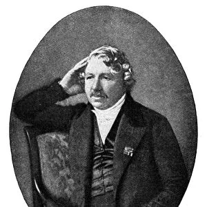 Louis Daguerre (1787-1851), French photographer, 1900