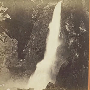 The Lower Yosemite Fall, Yosemite Valley, Mariposa County, Cal. 1861 / 76
