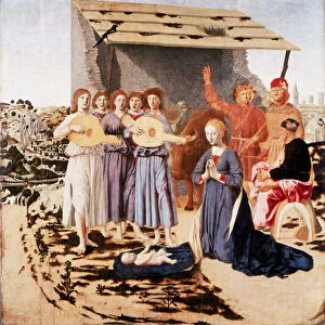 The Nativity, 1470-1475. Artist: Piero della Francesca