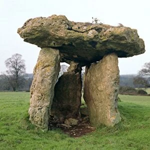 Neolithic burial chamber at St Lythans, 5th millennium BC