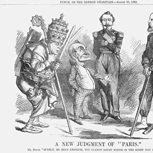 A New Judgement of Paris, 1862. Artist: John Tenniel