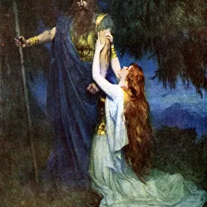 Odin and Brunhilde
