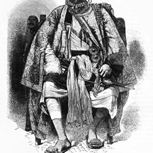 Portrait of the Maharajah of Dholepore, c1891. Creator: James Grant