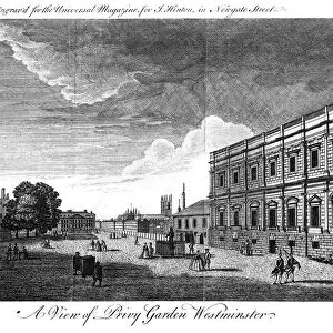 Privy Garden Westminster, London, 18th century
