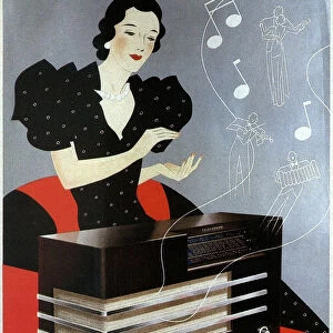 Radio Telefunken, 1935. Artist: Anonymous