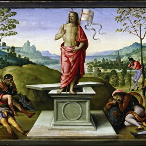 Resurrection of Christ, 1495. Artist: Perugino