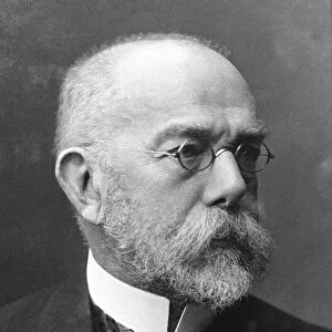 Robert Koch (1843-1910), German bacteriologist and physician