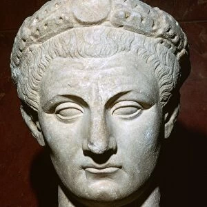 Roman marble head of Seneca, 1st century BC