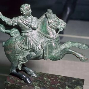 Roman statuette of Alexander the Great on horseback