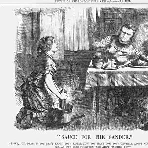 Sauce for the Gander, 1871. Artist: Joseph Swain
