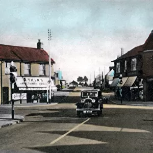 The Square, Braunton, Devon, early 20th century