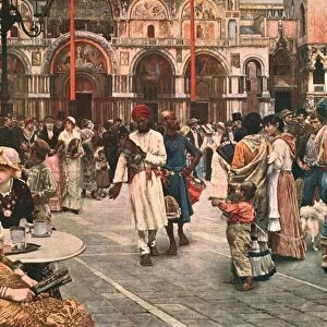 St Marks Square, Venice, 1883, (c1902). Creator: Unknown