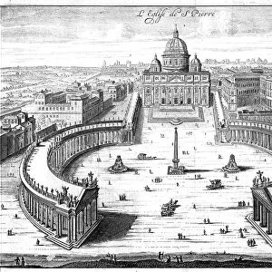 St Peters Basilica, Rome, 1702