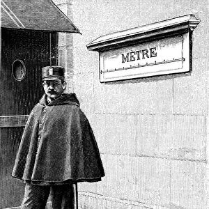 Standard Metre in the Petit Luxembourg, Paris, 1904