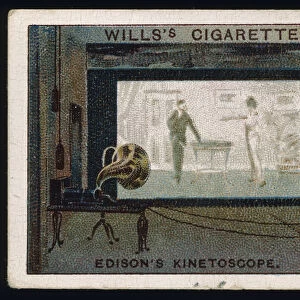 Thomas Alva Edisons kinetographic theatre, c1892