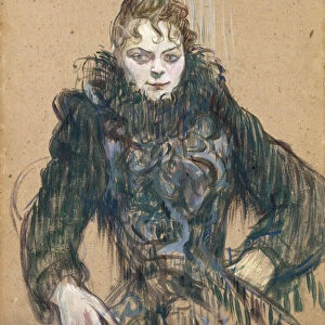Woman with a Black Boa, 1892