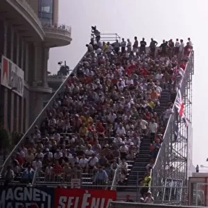 2000 Monaco Grand Prix. QUALIFYING Monte Carlo, Monaco, 3/6/2000 Giancarlo Fisichella, Benetton Playlife World LAT Photographic