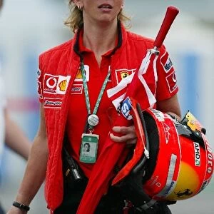 Formula One World Championship: Sabine Kehm Michael Schumachers Ferrari personal assistant