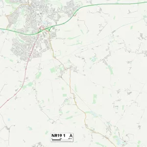 Norfolk NR19 1 Map
