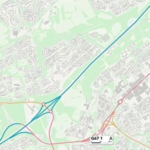 North Lanarkshire G67 1 Map