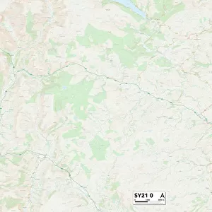 Powys SY21 0 Map
