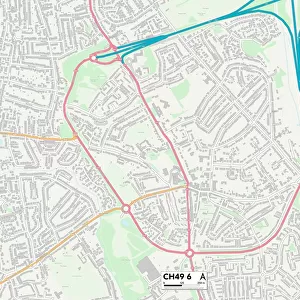 Wirral CH49 6 Map