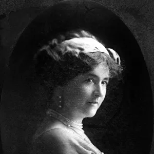 Lady Duff Gordon, aristocratic English dress designer. 28th October 1922