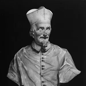 Bust of Francesco Barberini, by Gian Lorenzo Bernini, in the Palazzo Barberini, Rome
