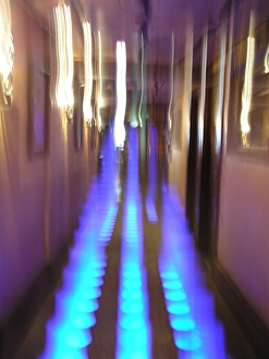 Blue Prints: Abstract - blue light
