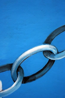 Blue Prints: Abstract - chain
