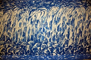 Blue Prints: Abstract - heads