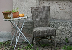 Garden table and chairs