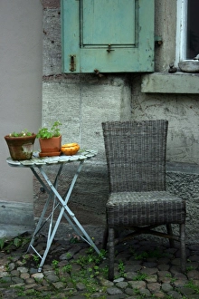 Garden table and chairs