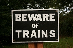 Transport Prints: Beware of trains