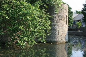 Bishops Palace, Wells Cathedral, Wells, Somerset, UK