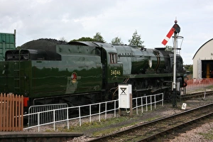 Braunton loco at Williton, Somerset