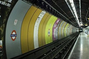 Poster Prints: Charing Cross underground station, London
