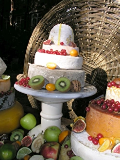 Cheese and fruit