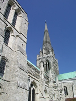 Sussex Prints: Chichester Cathedral, Chichester, Sussex