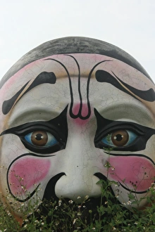 Chinese opera mask, Chiayi, Taiwan