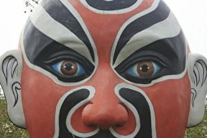 Chinese opera mask, Chiayi, Taiwan